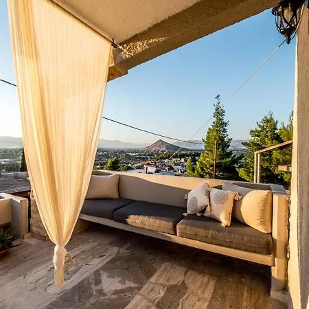 Dream House With Panoramic View In Holiday home Nafplio