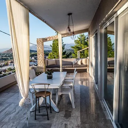 Dream House With Panoramic View In Сasa de vacaciones Nauplia